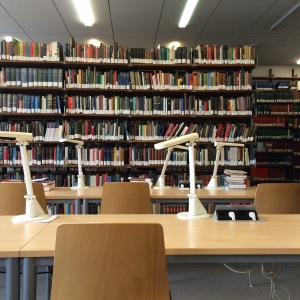 Volle Bibliothek